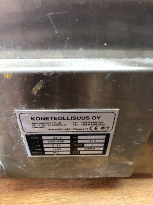  Рыбочистка   KT-S     KONETEOLLISUUS . 984