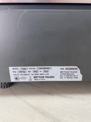 Весы настольные с термопечатью Mettler Toledo Tiger. А209
