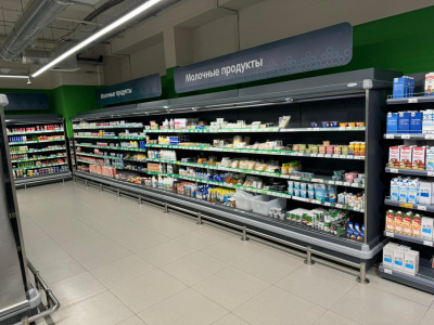 Горка холодильная Селенга 250П ВС-2,07-9,3-2-5М (открытая/графит). А2850