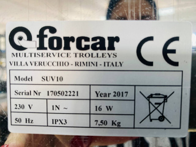 Стерилизатор ножей ультрафиолетовый FORCAR SUV 10. А367